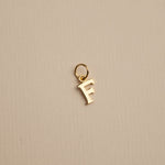 Load image into Gallery viewer, Sabrina Letter Gold Pendant
