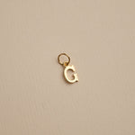 Load image into Gallery viewer, Sabrina Letter Gold Pendant
