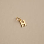 Load image into Gallery viewer, Sabrina Letter Gold Pendant

