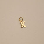 Load image into Gallery viewer, Sabrina Letter Gold Pendant
