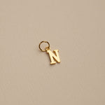 Load image into Gallery viewer, Sabrina Letter Gold Pendant
