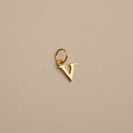 Load image into Gallery viewer, Sabrina Letter Gold Pendant
