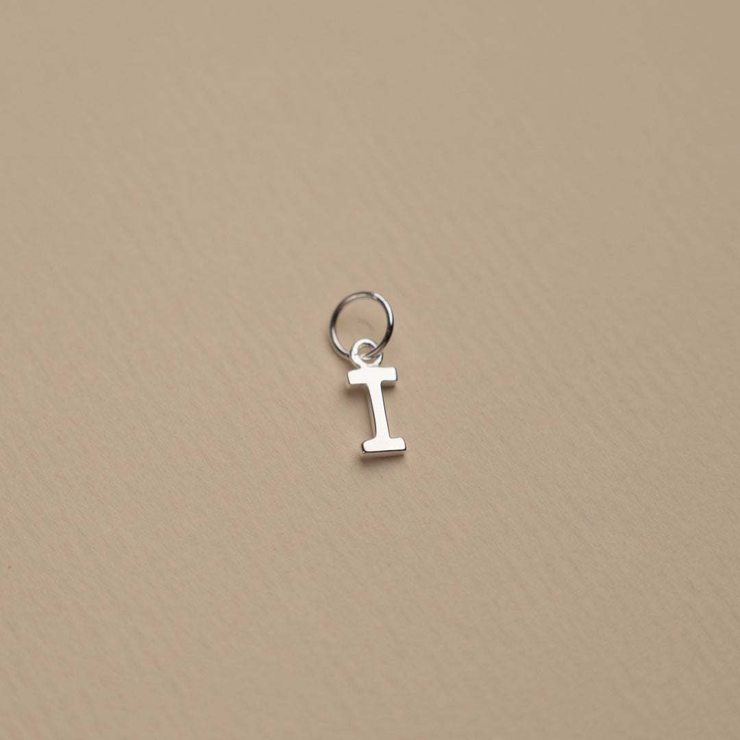 Nadia Letter Silver Pendant