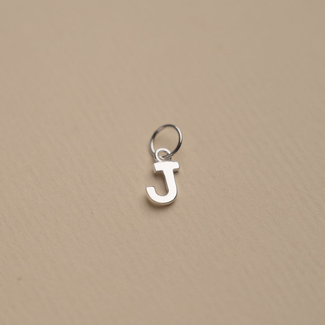 Nadia Letter Silver Pendant