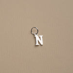 Load image into Gallery viewer, Nadia Letter Silver Pendant

