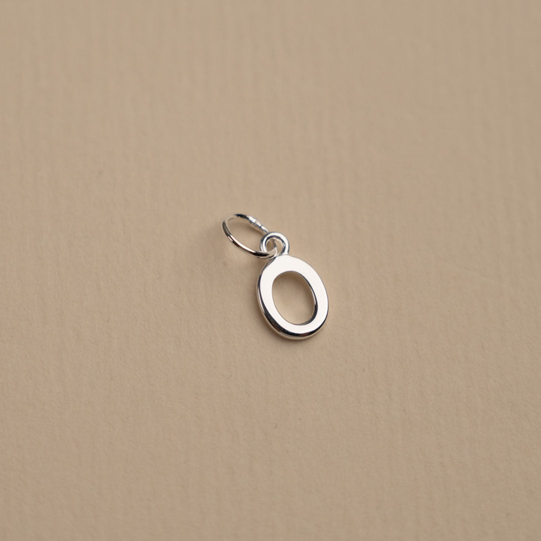 Nadia Letter Silver Pendant