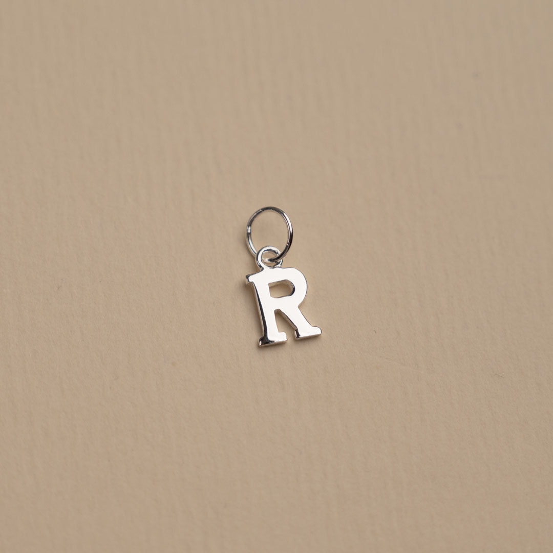 Nadia Letter Silver Pendant