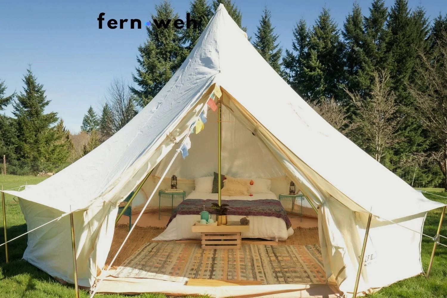 Life In Tent 16 5M Fernweh Bell Tent LIT16FBT Comfortable Coast