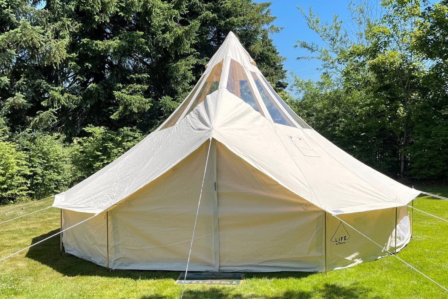 LIFE IN TENTS Bell Tents Life in Tent 20' (6M) Stella™  Stargazing Tent-LIT20SSTL