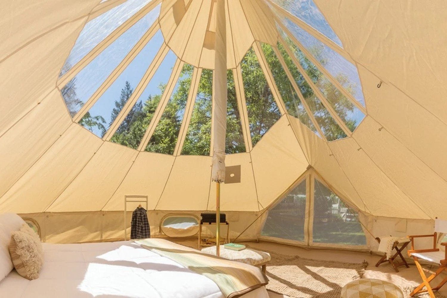 LIFE IN TENTS Bell Tents Life in Tent 20' (6M) Stella™  Stargazing Tent-LIT20SSTL