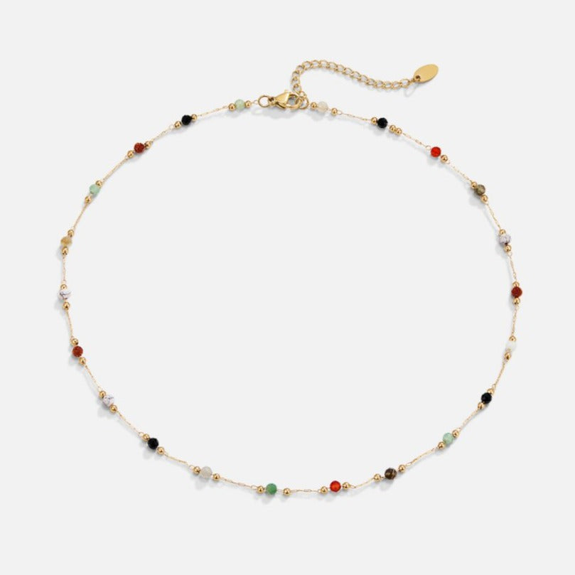 Lala Pearl and Stone Necklace