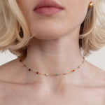 Load image into Gallery viewer, Lala Pearl and Stone Necklace
