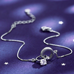 Load image into Gallery viewer, Dainty Forever Linked Diamond Bracelet
