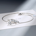 Load image into Gallery viewer, Dainty Forever Linked Diamond Bracelet
