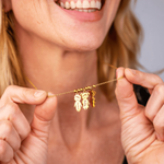 Load image into Gallery viewer, Dainty Family Charm Necklace
