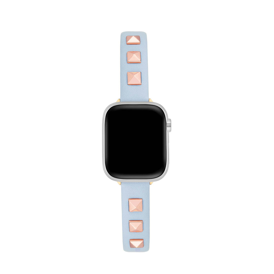 Modern Leather Studded Apple Watch Bands for Women