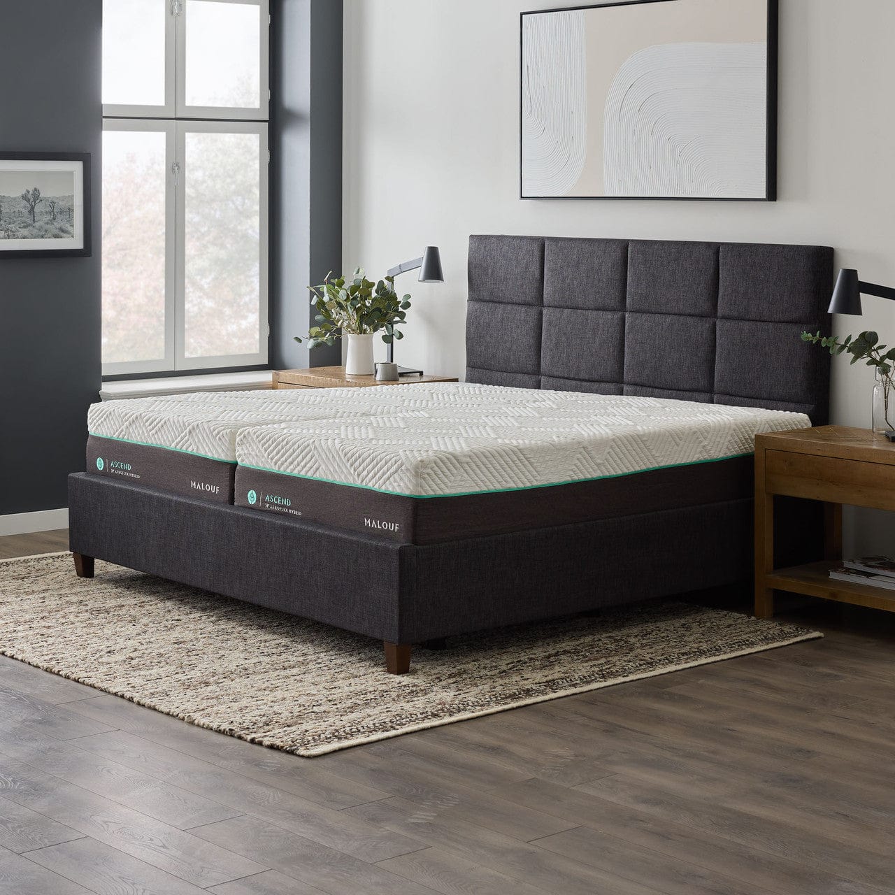 MALOUF Mattresses ASCEND 11" AEROFLEX HYBRID MATTRESS