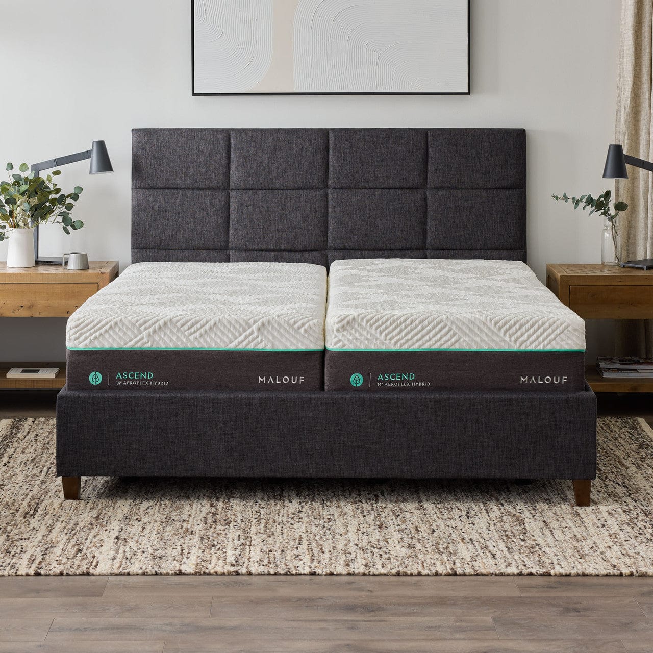 MALOUF Mattresses ASCEND 11" AEROFLEX HYBRID MATTRESS