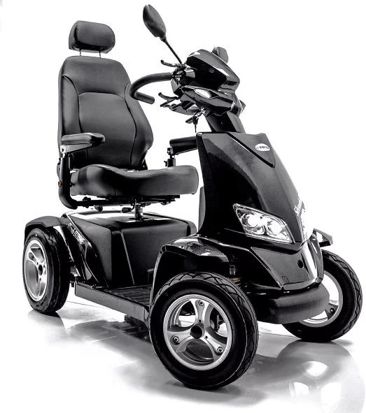 MERITS Mobility Scooters Jet Black Merits Health SILVERADO EXTREME S941L‐SDMUB