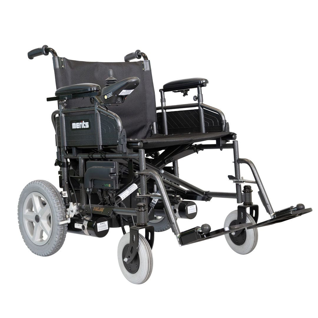 MERITS Power Wheelchair Merits Health Travel Ease Power Chair TRAVEL-EASE