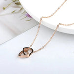 Load image into Gallery viewer, Minimal Love Lock Heart Necklace
