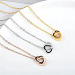 Load image into Gallery viewer, Minimal Love Lock Heart Necklace
