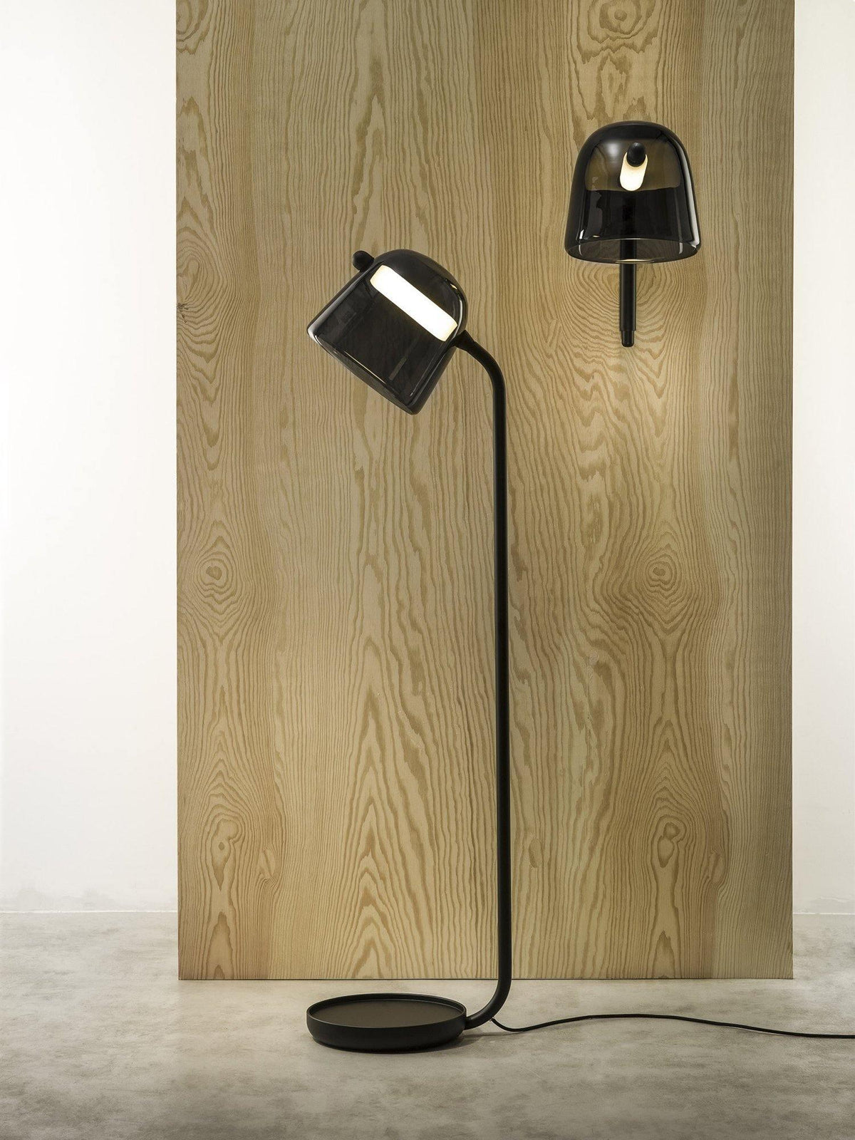 Tubular Handblown Glass Contemporary Wall Light