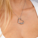 Load image into Gallery viewer, Custom Heartline Necklace
