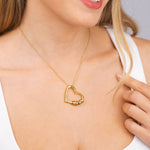 Load image into Gallery viewer, Custom Heartline Necklace
