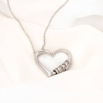 Load image into Gallery viewer, Custom Heartline Necklace
