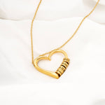 Load image into Gallery viewer, Custom Heartline Necklace
