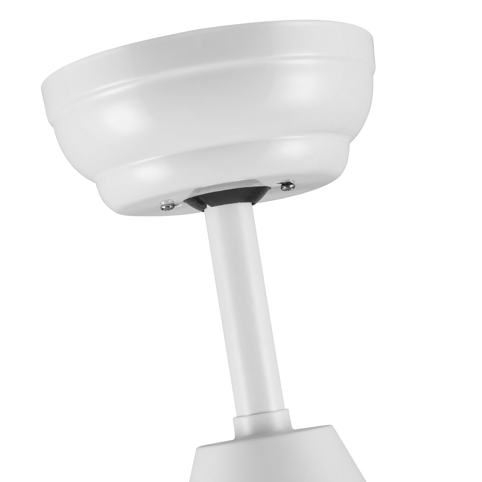 Nøordka Ceiling Fan Fixture Default 42" Modern Sleek White Ceiling Fan With Light