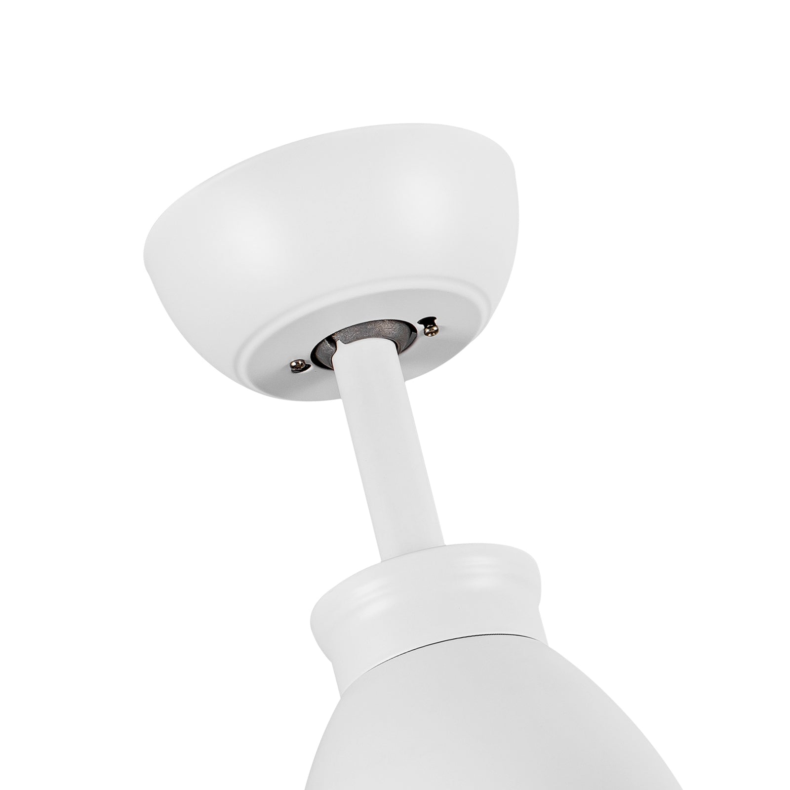 Nøordka Ceiling Fan Fixture Default 52" Modern Sleek White Ceiling Fan with Light