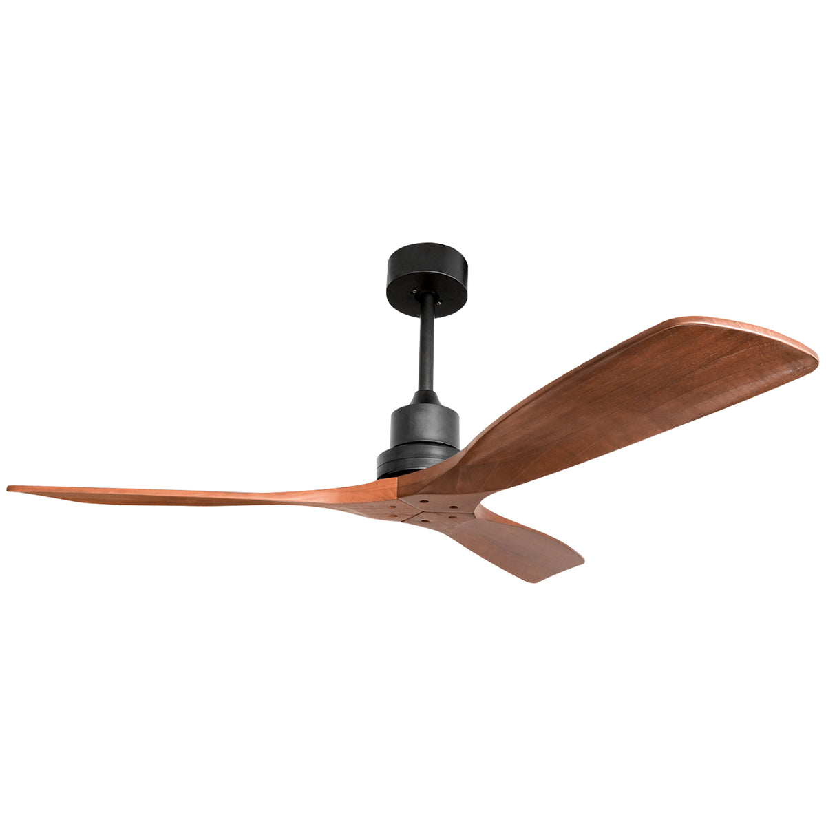 Nøordka Ceiling Fan Fixture Default 52" Nordic Inspired Black Ceiling Fan With Remote