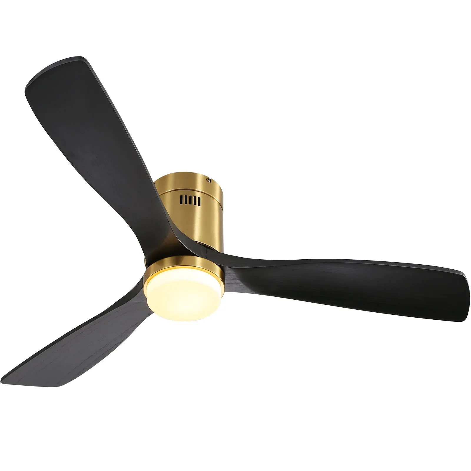 Nøordka Ceiling Fan Fixture Default 52" Nordic Inspired Gold Ceiling Fan with Remote