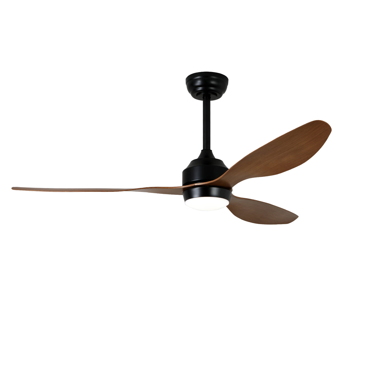 Nøordka Ceiling Fan Fixture Default 52" Nordic Inspired Matte Black Walnut Ceiling Fan