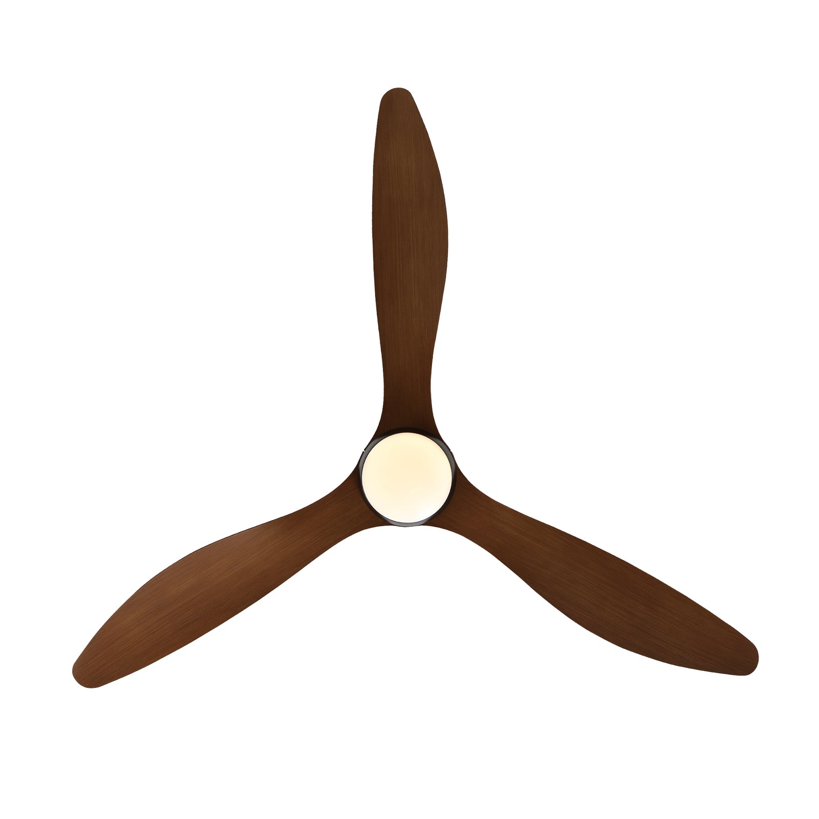 Nøordka Ceiling Fan Fixture Default 52" Nordic Inspired Matte Black Walnut Ceiling Fan