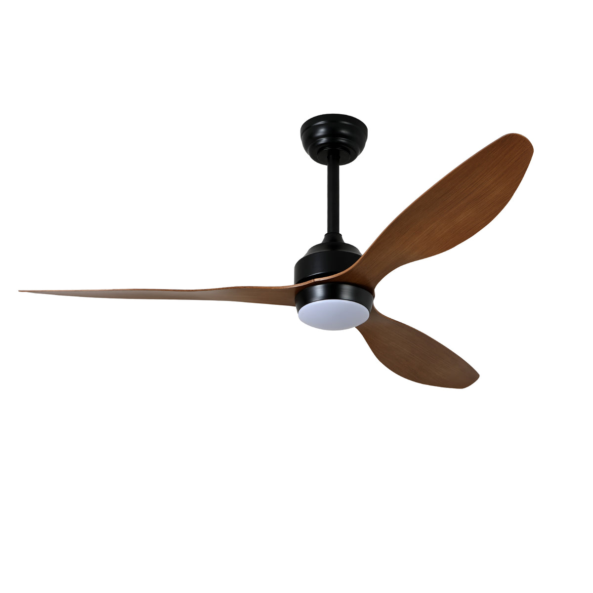 Nøordka Ceiling Fan Fixture Default 52" Nordic Inspired Matte Black Walnut Ceiling Fan