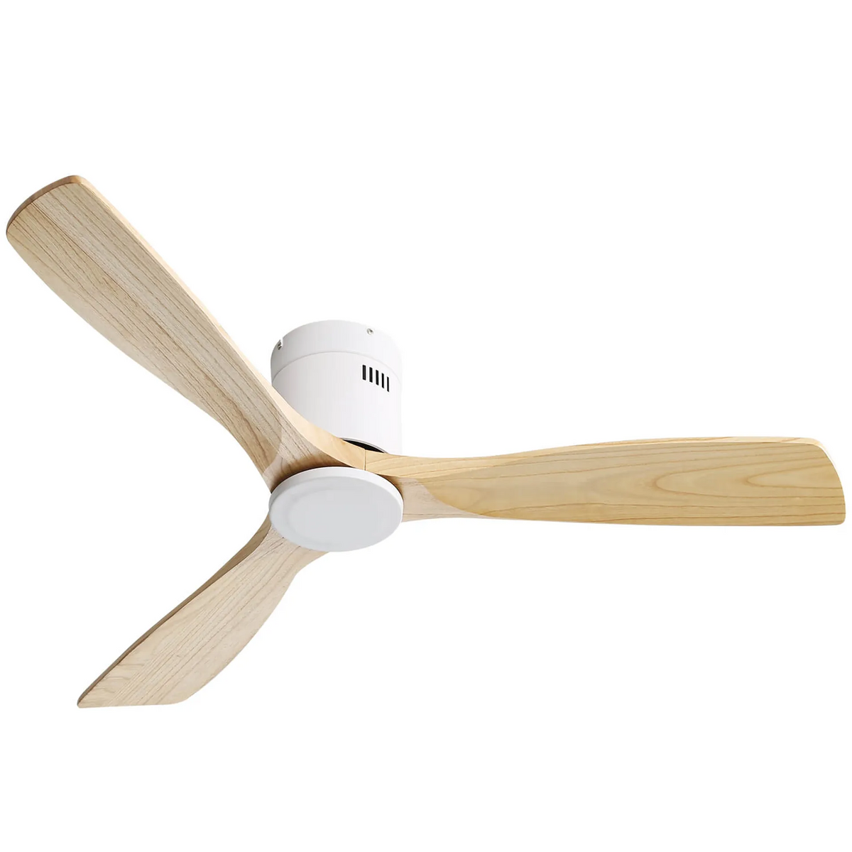 Nøordka Ceiling Fan Fixture Default 52" Nordic Inspired White Ceiling Fan for Living Rooms