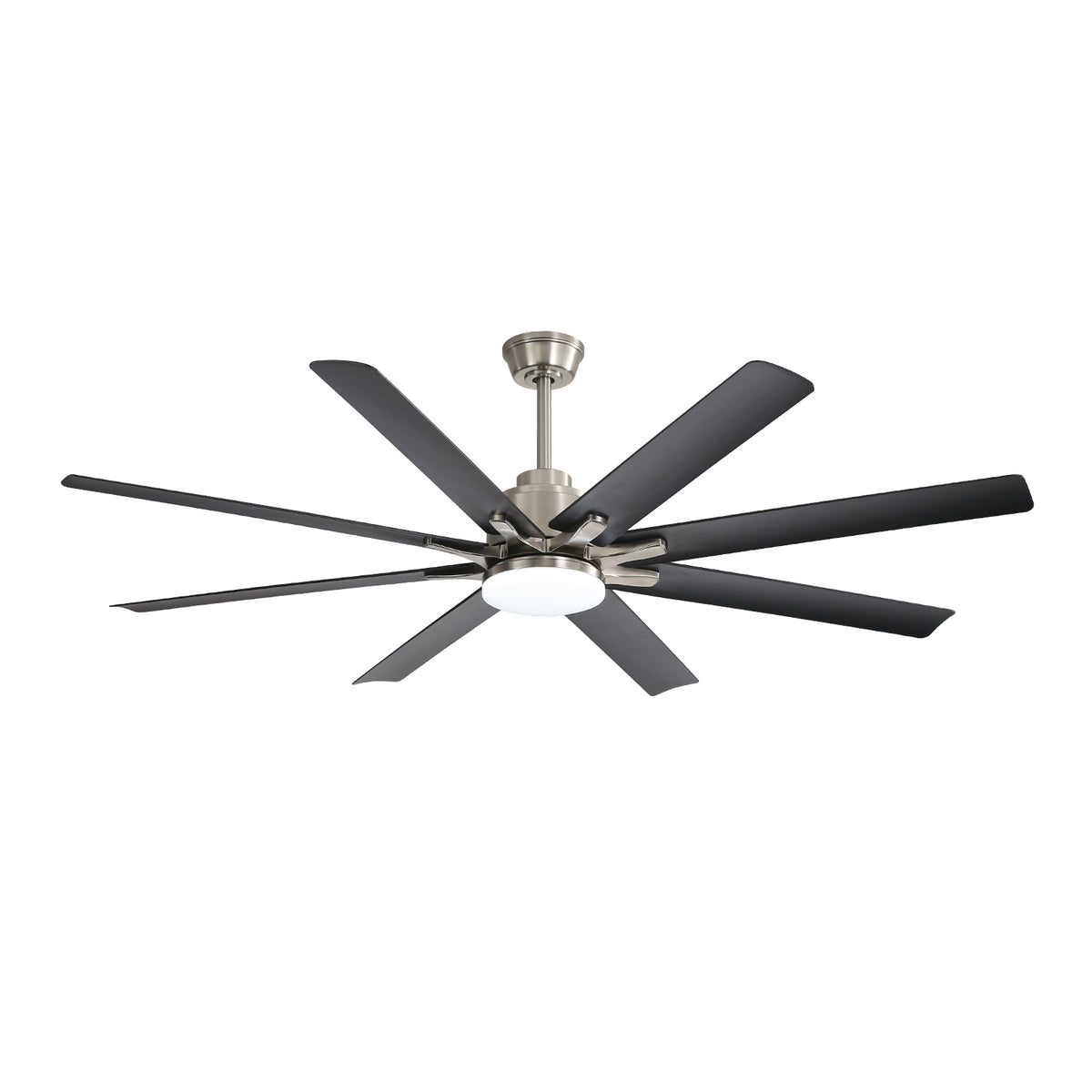 Nøordka Ceiling Fan Fixture Default 66" Quiet Performance Brushed Nickel Ceiling Fan
