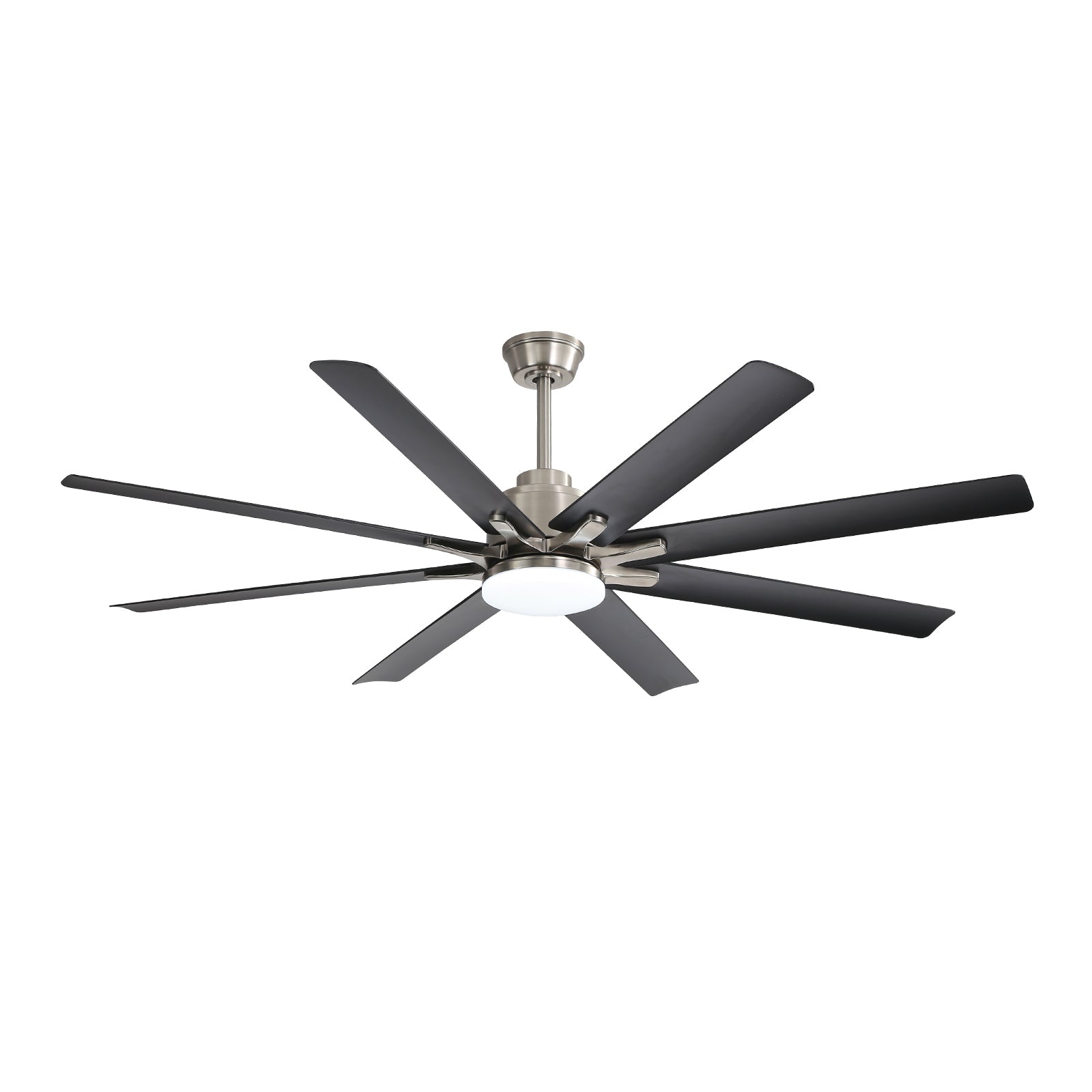 Nøordka Ceiling Fan Fixture Default 66" Quiet Performance Brushed Nickel Ceiling Fan