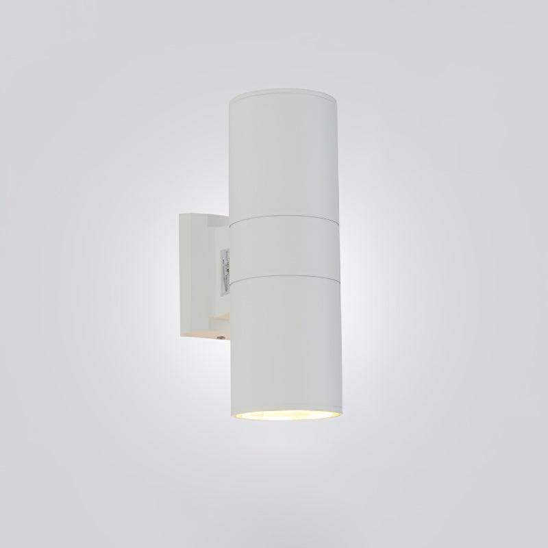 Nøordka Light Bespoke Wall Light Fixture ∅ 4.3″ x H 11.8″ / Dia 11cm x H 30cm / White / Warm Light Cylindrical Shade Contemporary Wall Light