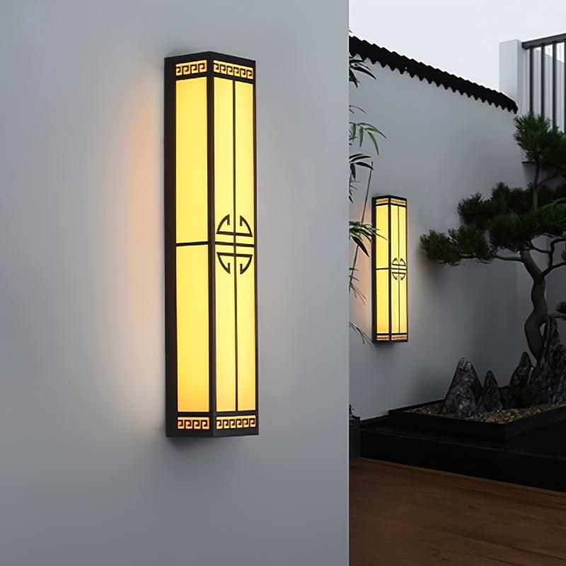 Nøordka Light Bespoke Wall Light Fixture Alabaster Contemporary Outdoor Wall Sconce