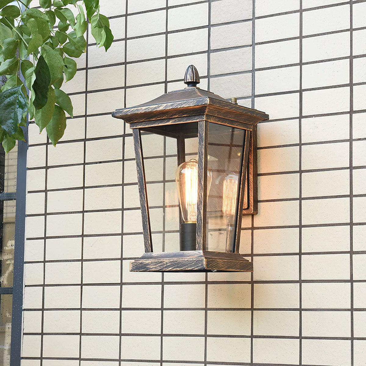 Nøordka Light Bespoke Wall Light Fixture Birdcage Vintage Industrial Outdoor Wall Sconce