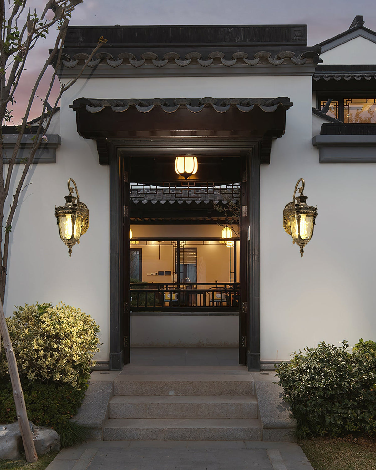 Nøordka Light Bespoke Wall Light Fixture Corrugated Glass Vintage Inspired Wall Lamp