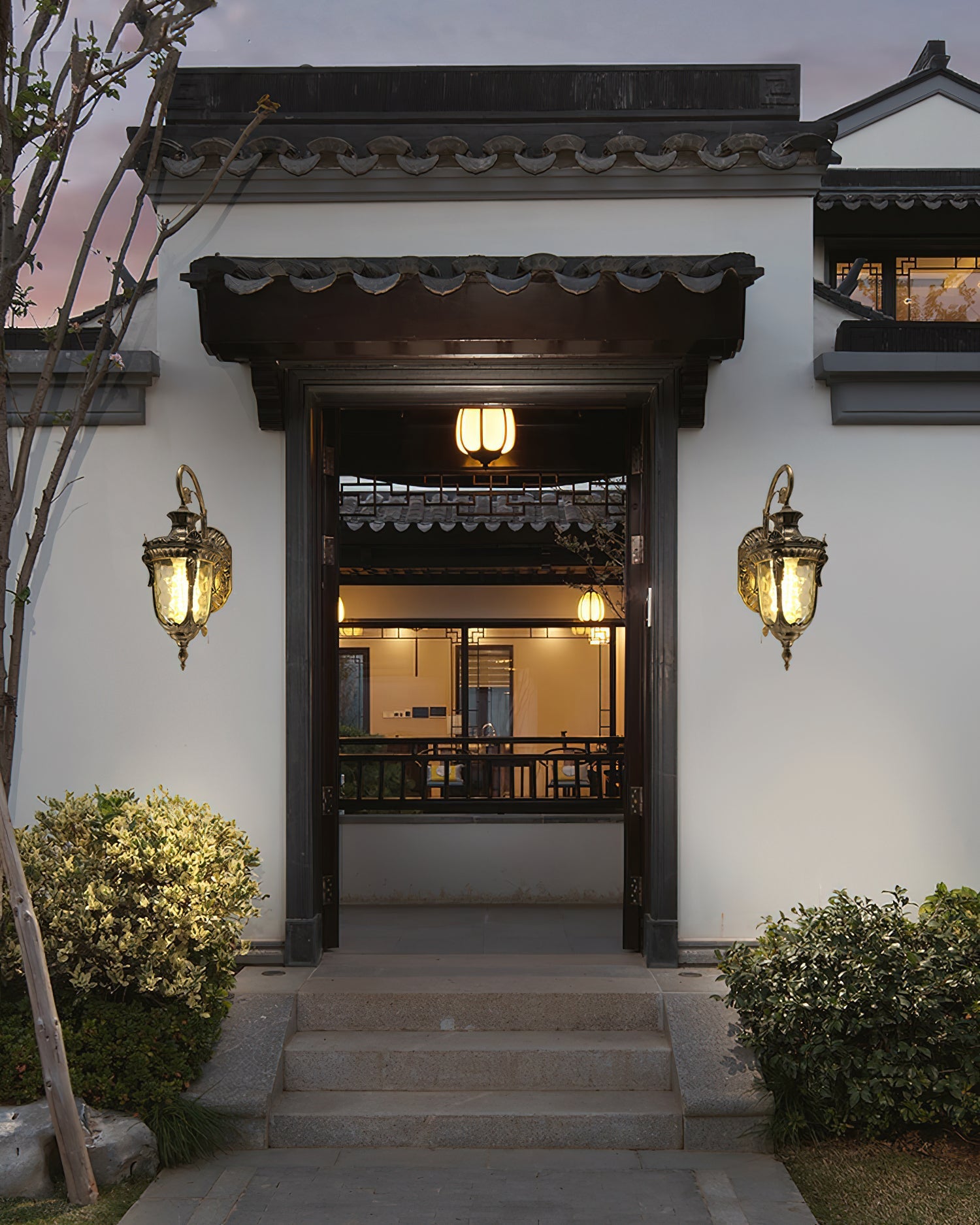 Nøordka Light Bespoke Wall Light Fixture Corrugated Glass Vintage Inspired Wall Lamp