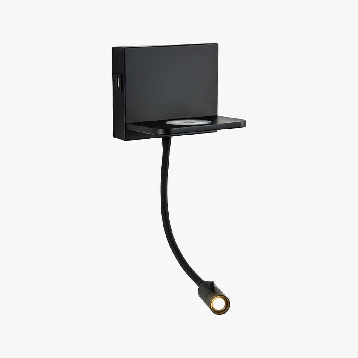 Nøordka Light Bespoke Wall Light Fixture Curved Brushed Metal Contemporary Wall Light