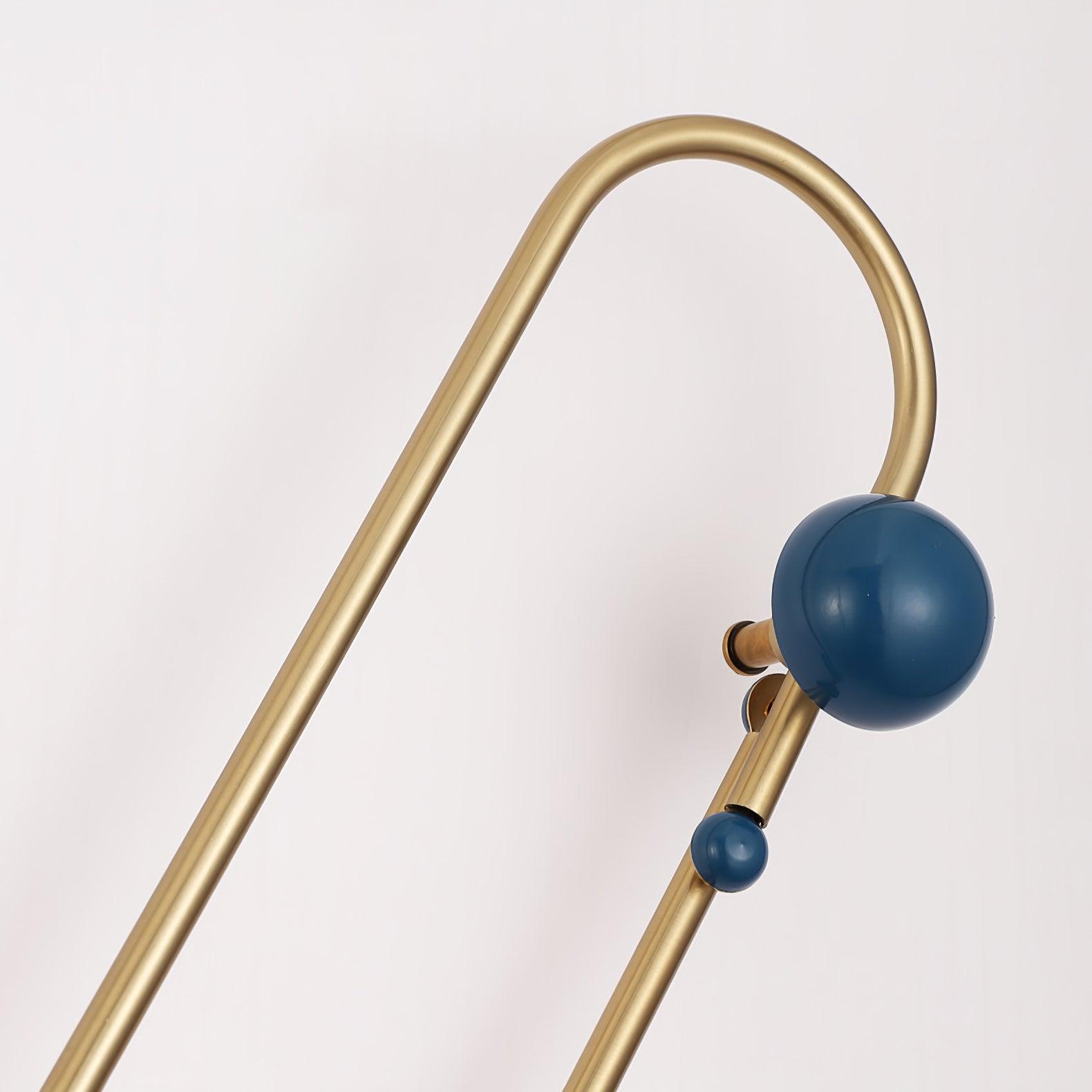 Nøordka Light Bespoke Wall Light Fixture Curved Looped Metal Contemporary Wall Lamp