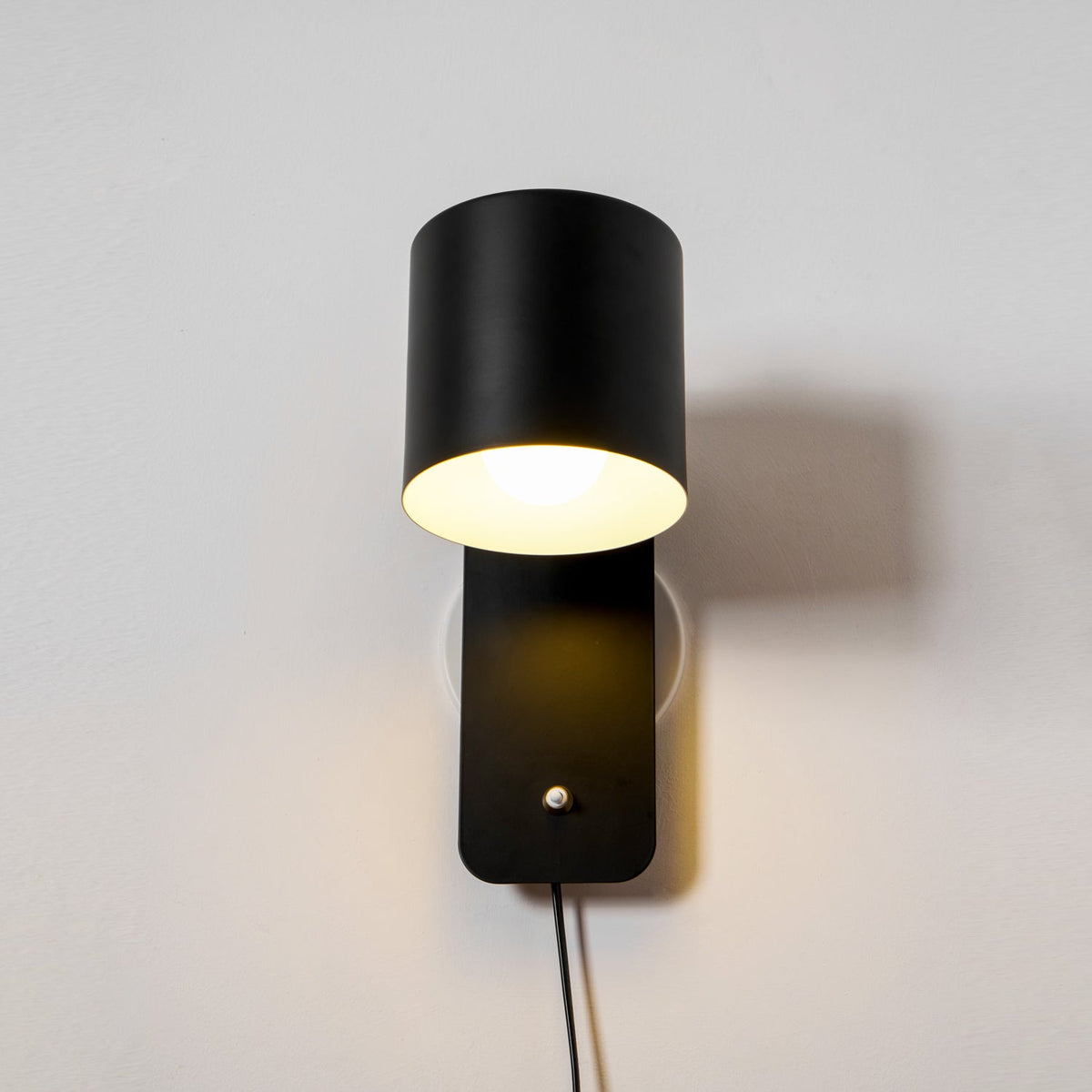 Nøordka Light Bespoke Wall Light Fixture Cylinder Scandinavian Inspired Wall Sconce