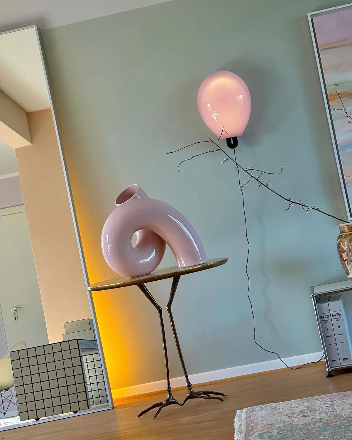 Nøordka Light Bespoke Wall Light Fixture Delicate Bubble Glass Contemporary Wall Light